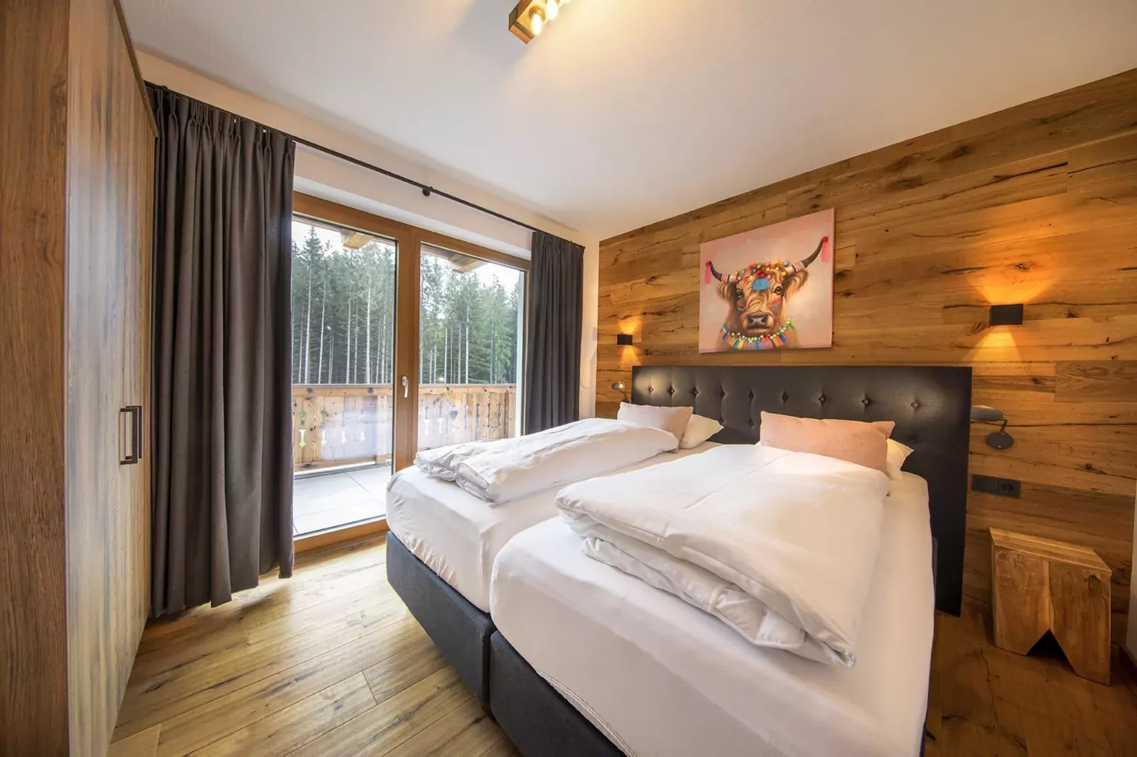 Nationalpark Chalet Kreuzkogel-Slaapkamer