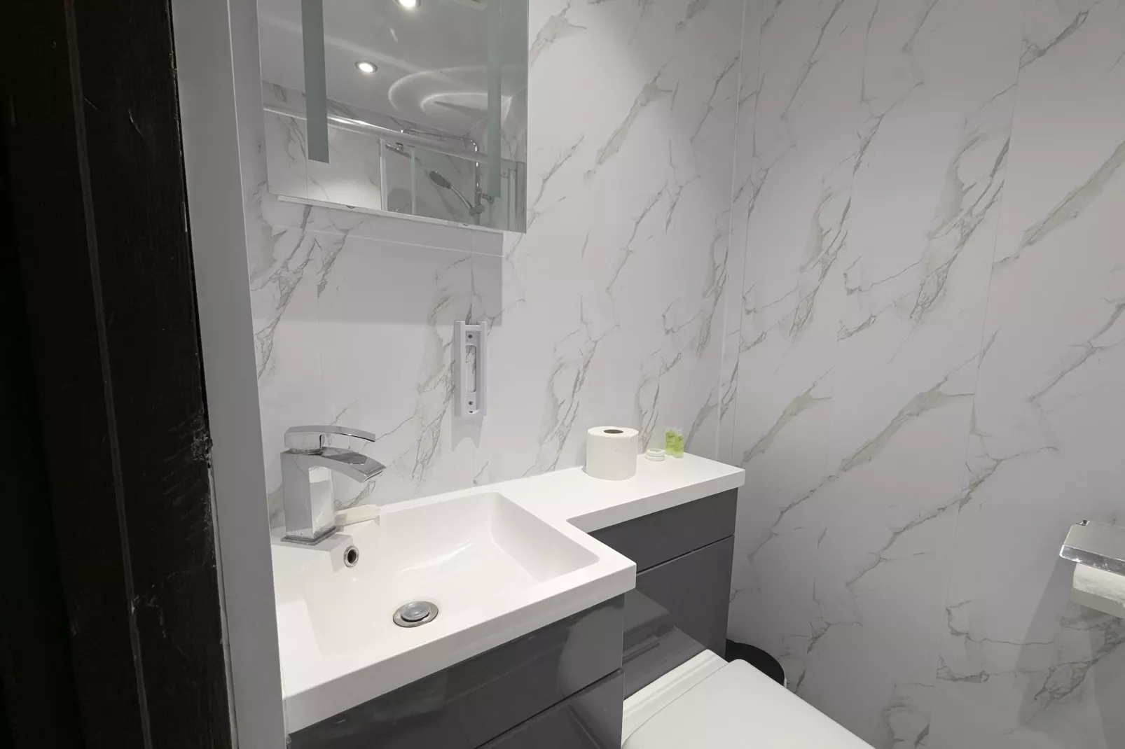Firs lodge Sta Double-Badkamer