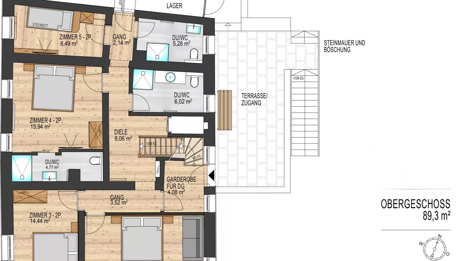 Apart Loisa-Plattegrond