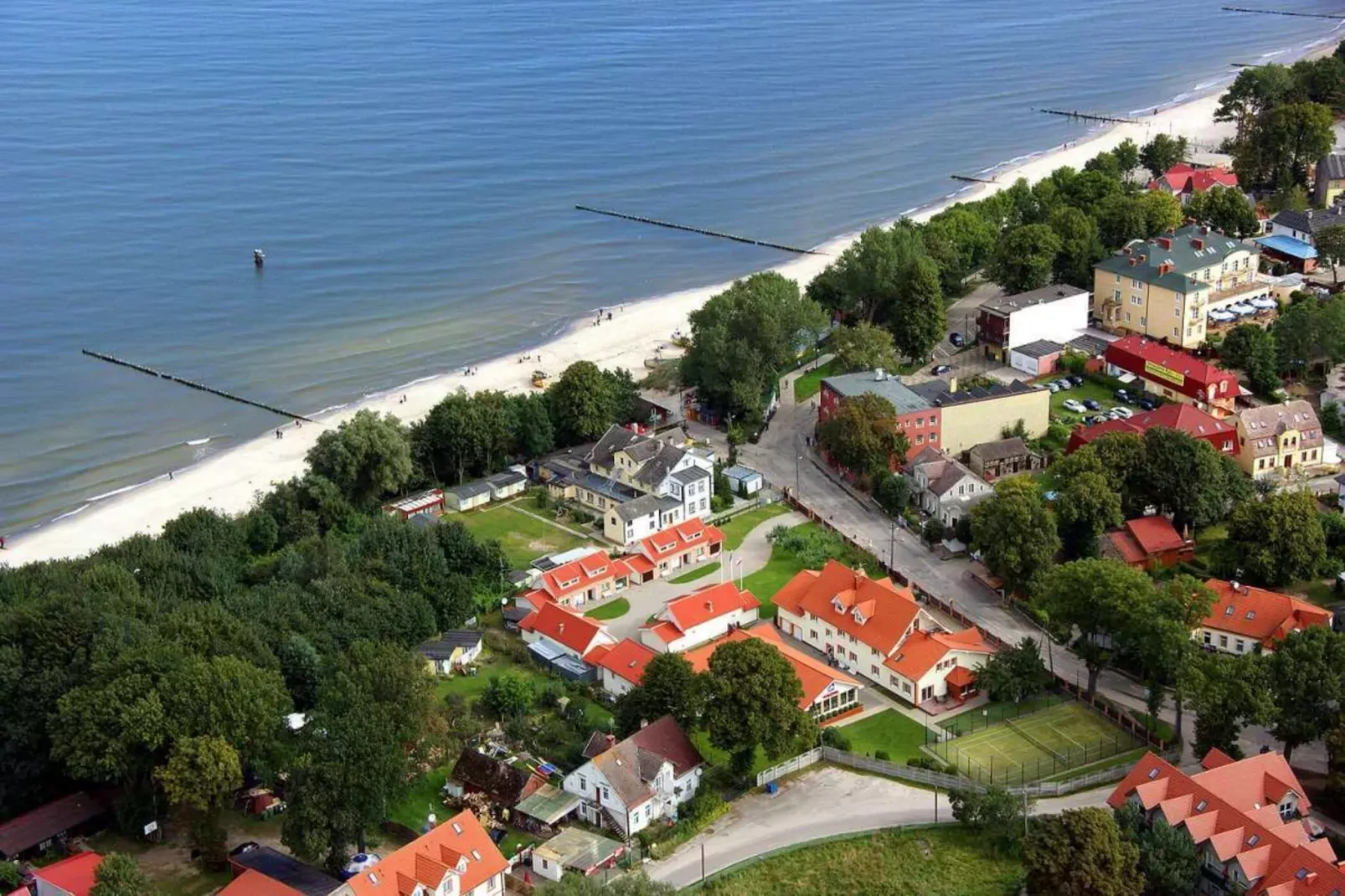 Domki wakacyjne 35 m2 dla 3 osób Rewal-Gebieden zomer 5km