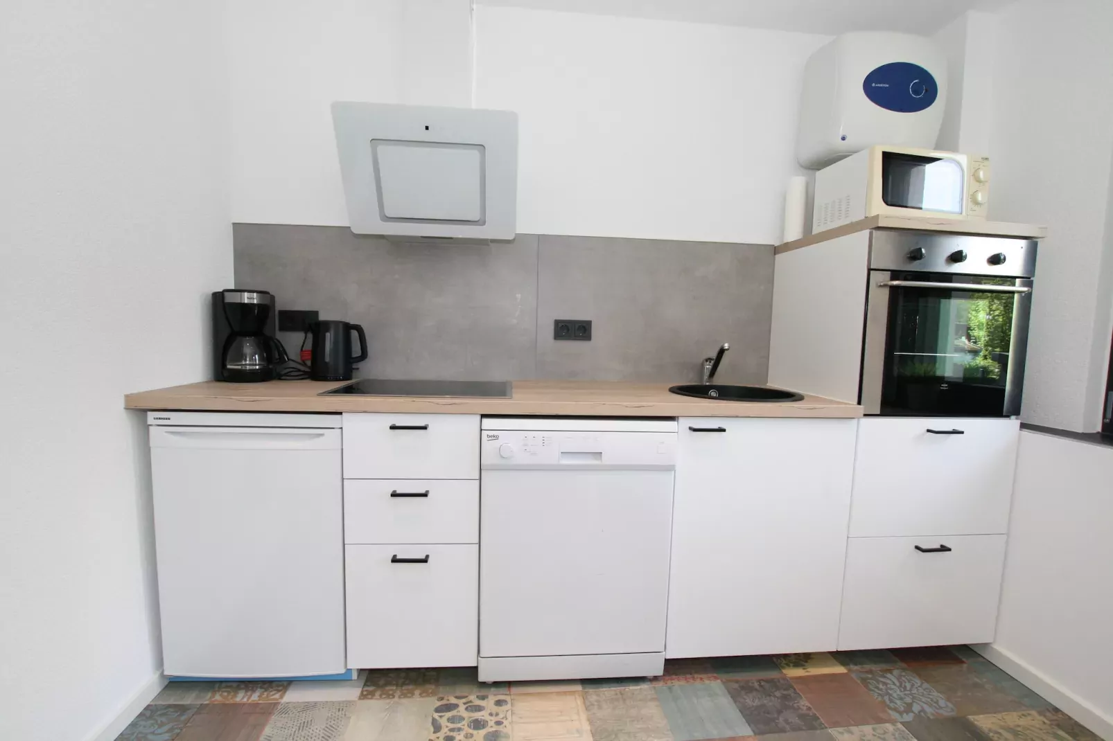 Ferienhaus mit Wasserblick 3 Pers-Keuken