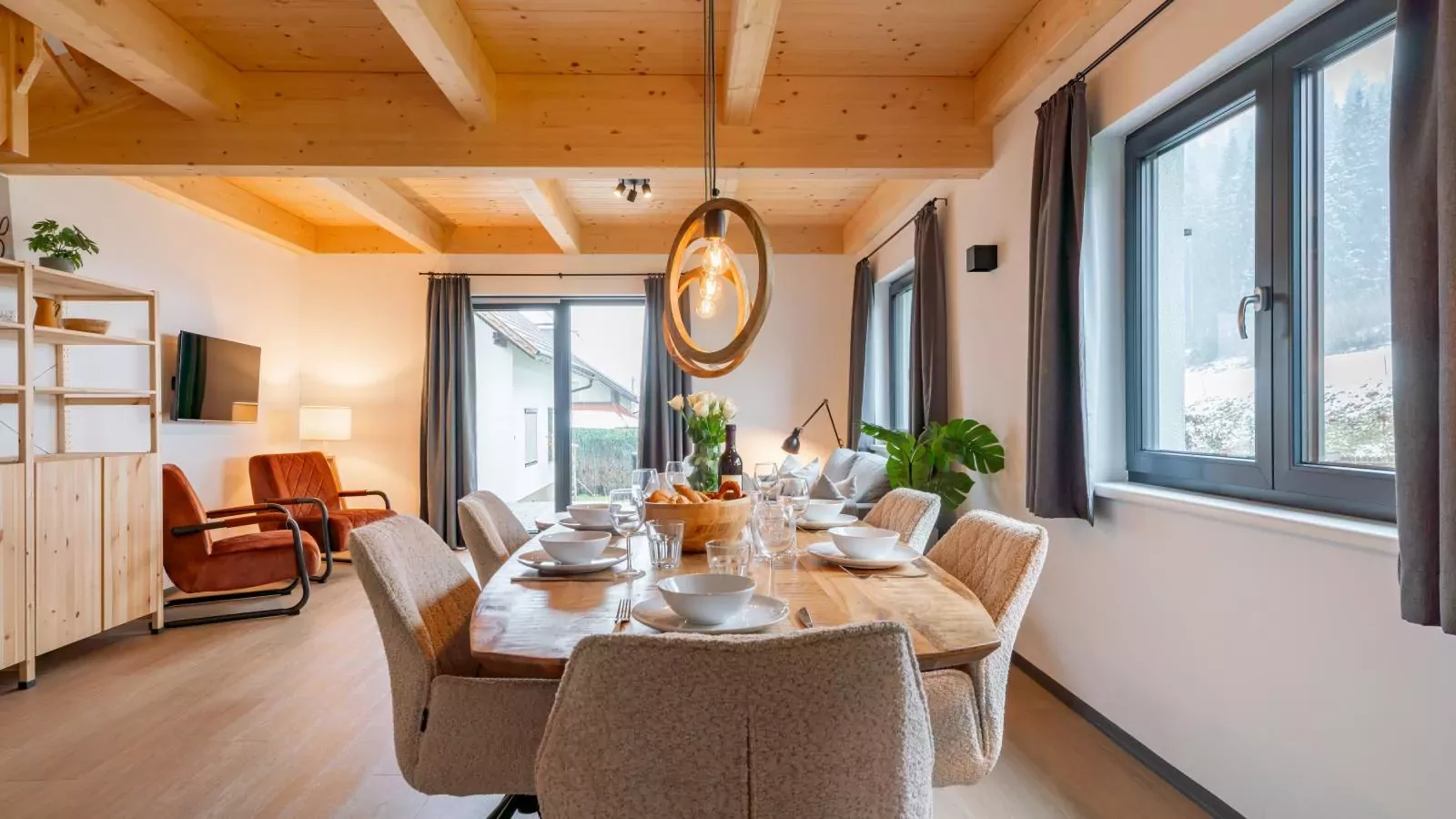 Obermöschach 5A-Eetkamer