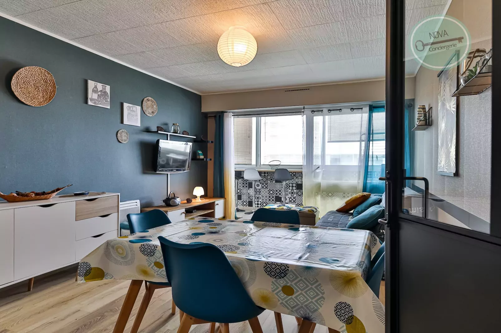 Nid douillet Le Grand Large 2 – Appartement 204-Eetkamer