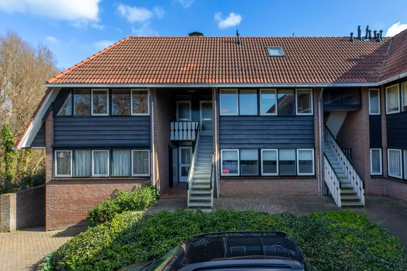Appartement 'Duinoord' - Duinweg 117-12  Zoutelande-Buitenkant zomer