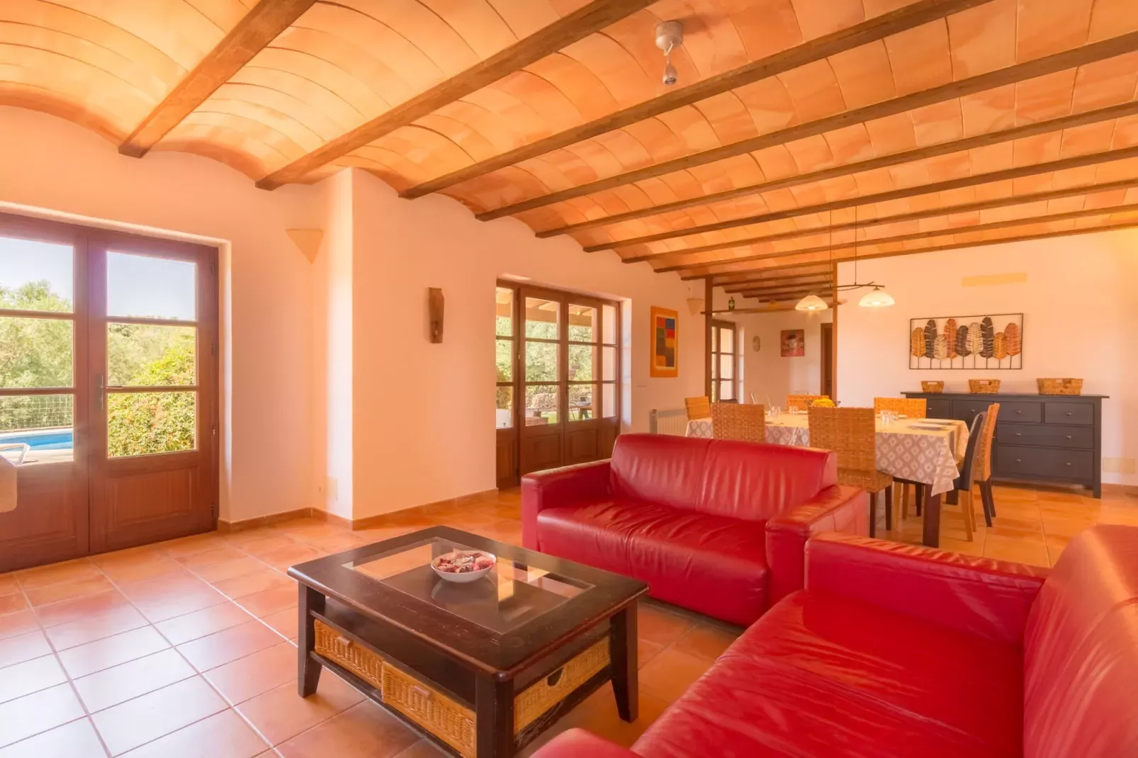 Can Amen, Finca 5StarsHome Mallorca-Woonkamer