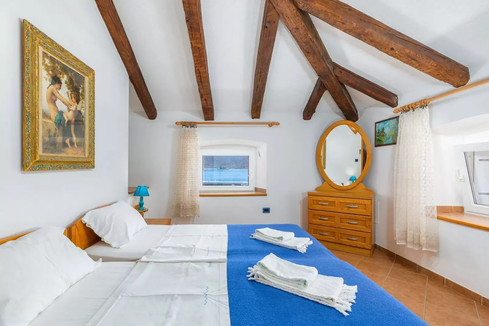 Apartment Venezia (4+2) - Lungomare Cres-Slaapkamer