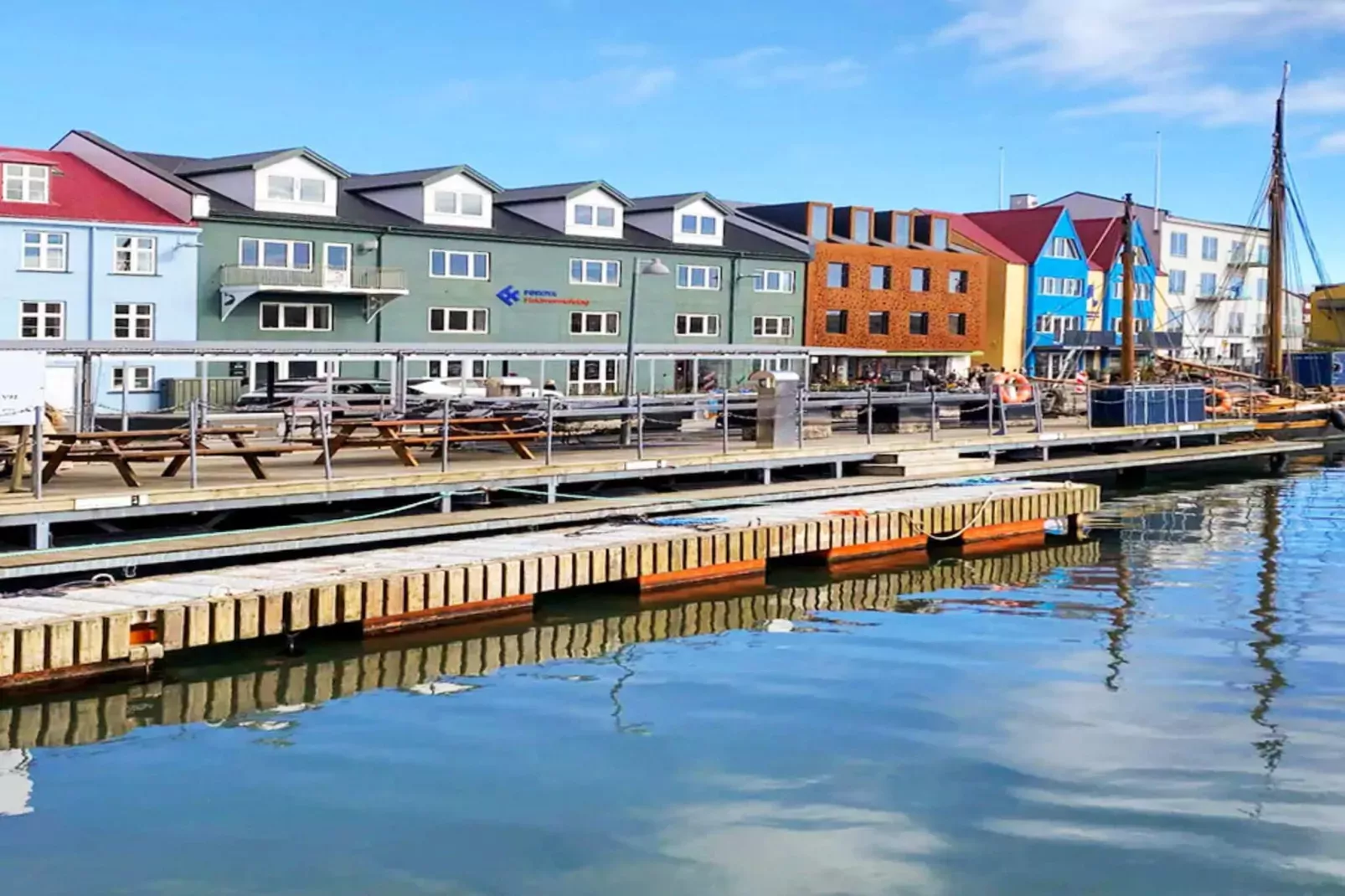 Mooi appartement in het hart van Tórshavn-Waterzicht