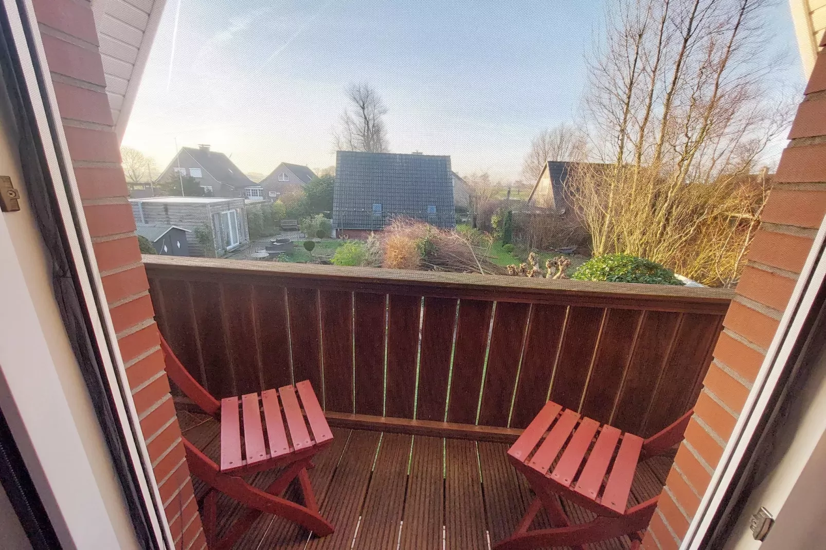 Ferienhaus Mühlenblick 07-Terrasbalkon