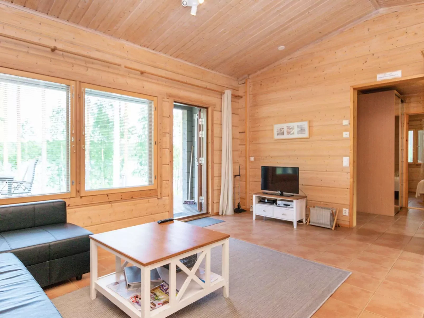 Hot pool cottage ainu-Binnen