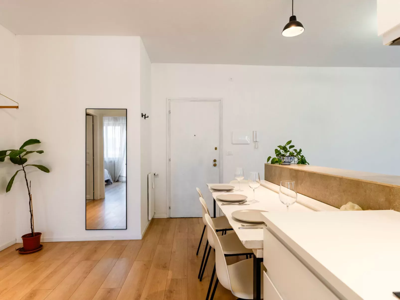 Seaview, Modern Apartment-Binnen