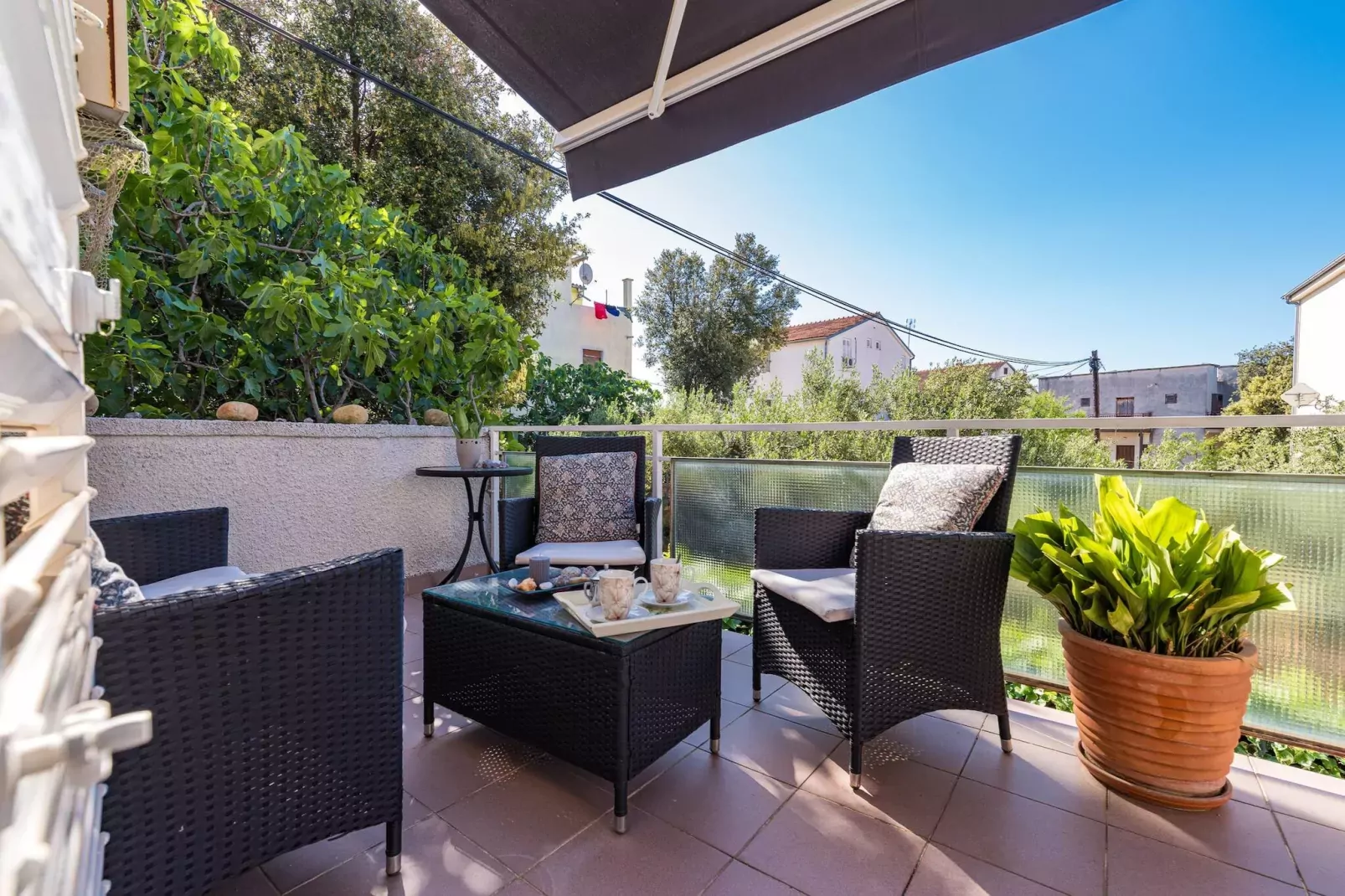 Apartments Nena - Apartment Matea A1-Terrasbalkon