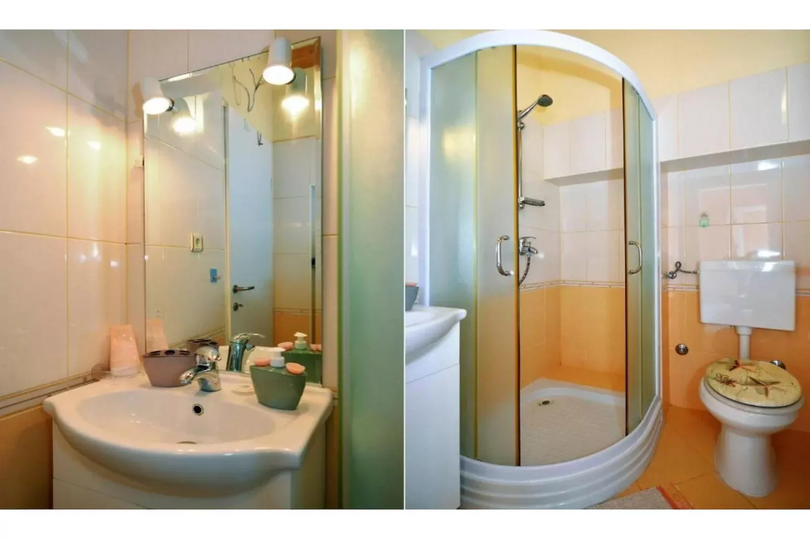 Apartments Sunce - Yellow A1-Badkamer