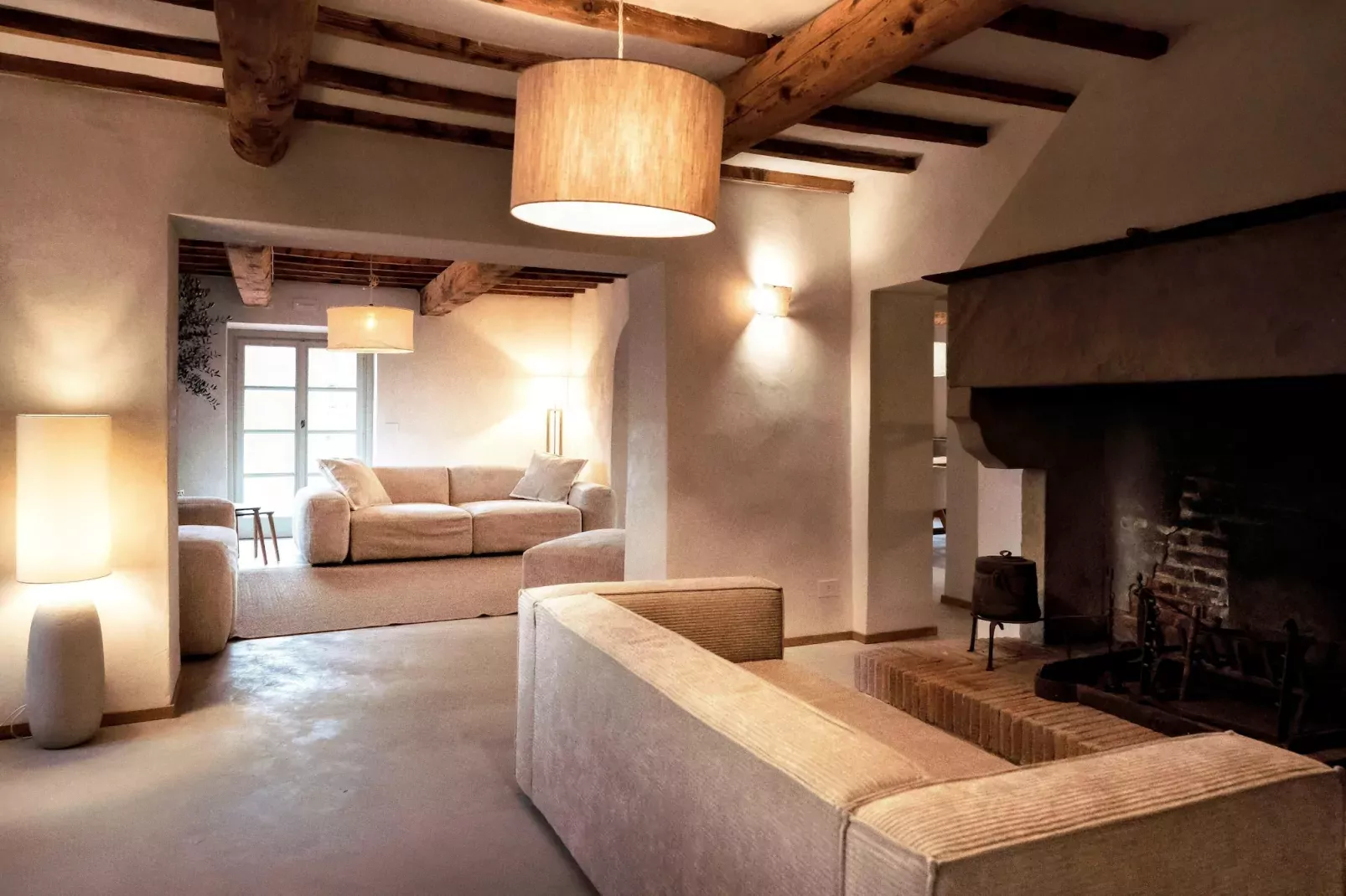 Agriturismo Tenuta Seriole-Woonkamer