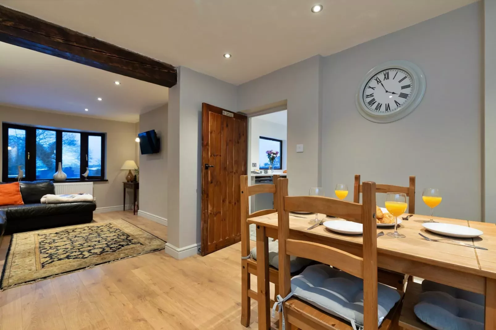 Kingsley Hollows Cottage-Eetkamer
