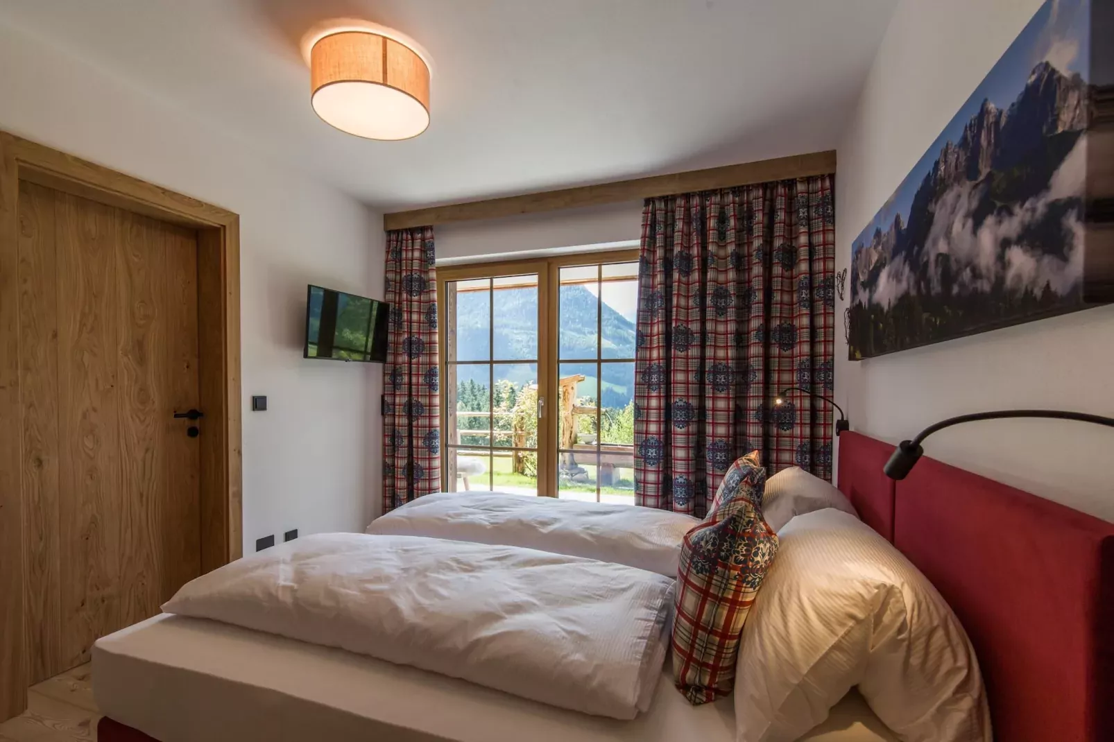 Nationalpark Chalet Weissspitze-Slaapkamer