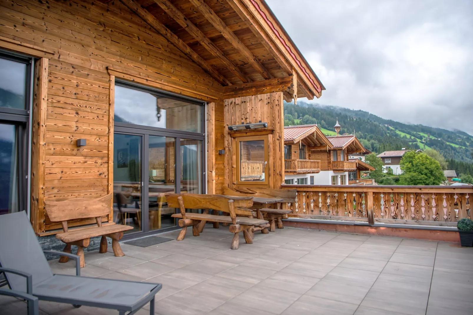 Nationalpark Chalet Wildenkogel-Terrasbalkon