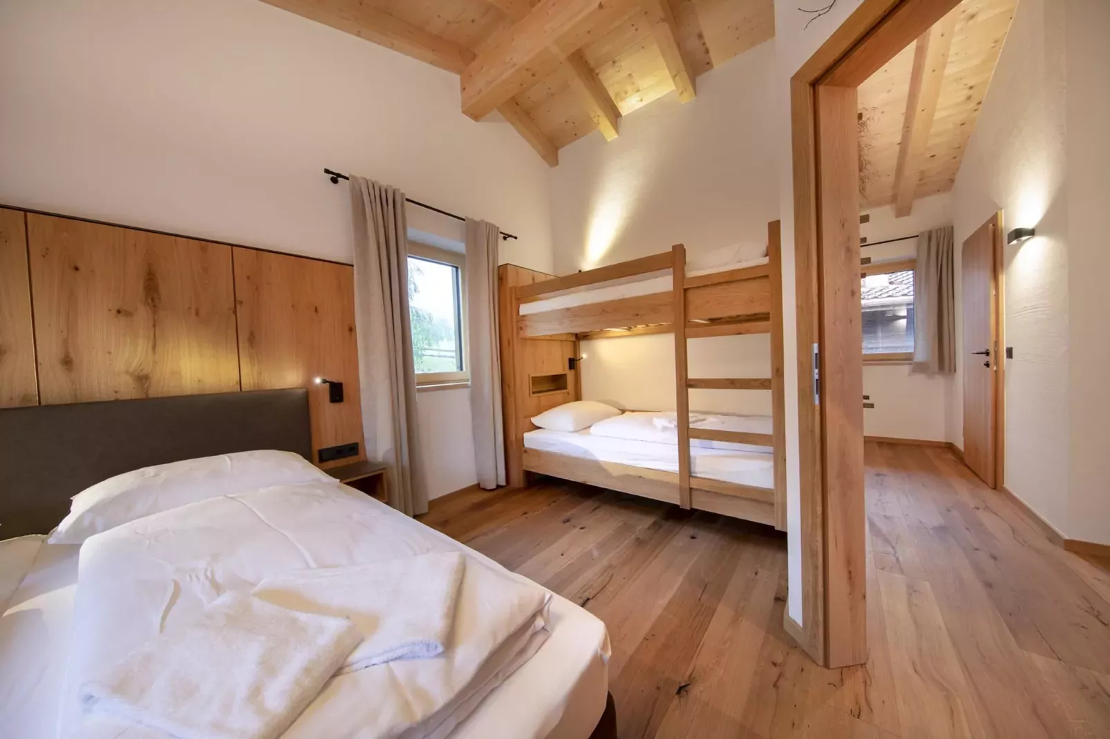 Nationalpark Chalet Kreuzspitze-Slaapkamer