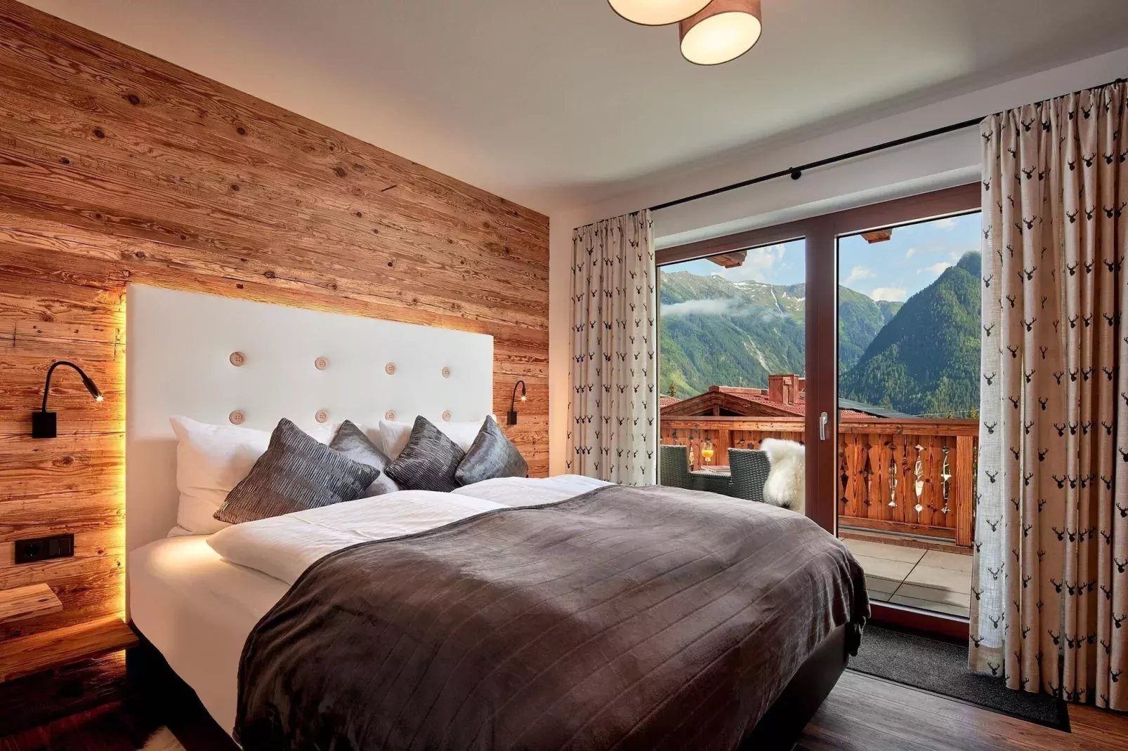 Nationalpark Chalet Gamsspitze-Slaapkamer