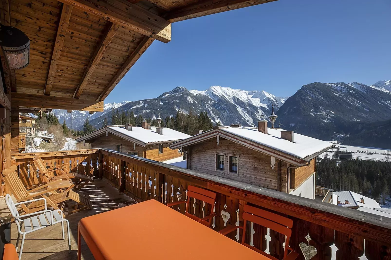 Nationalpark Chalet Grosser Geiger-Terrasbalkon