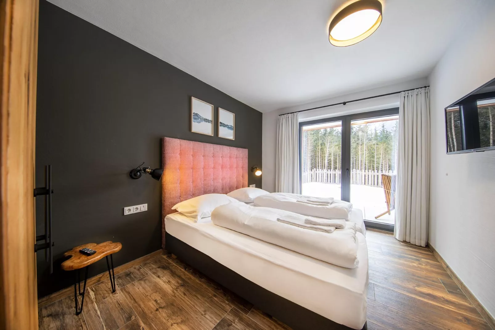 Nationalpark Chalet Daberspitze-Slaapkamer