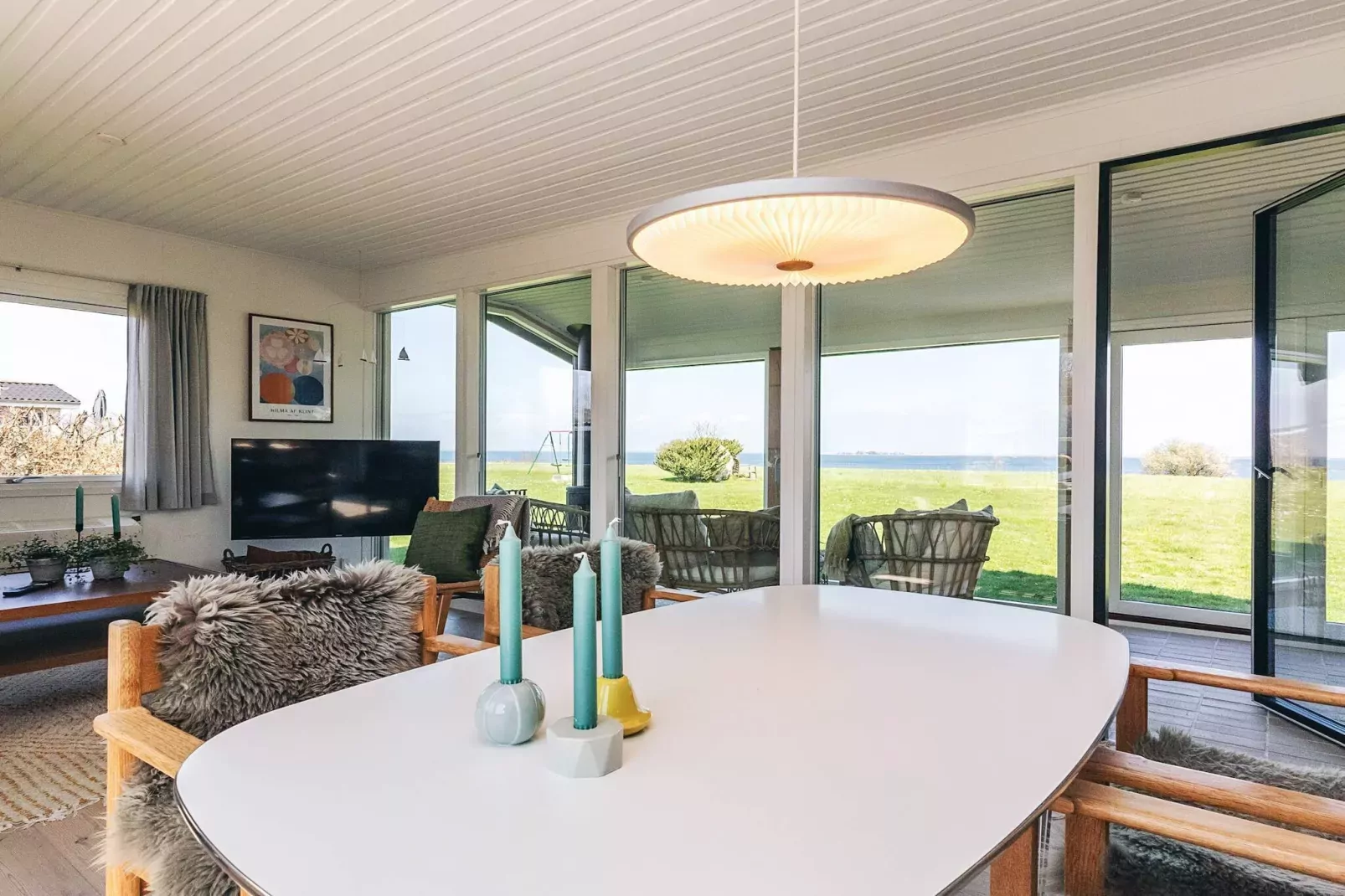 Panoramisch toevluchtsoord in Borgnaes -- By Traum Ferienwohnungen-Binnen
