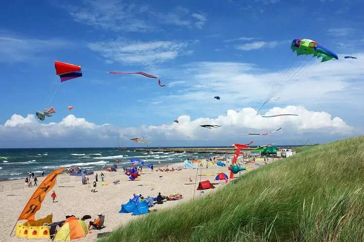 Studio wakacyjne nr 8 dla 2 osób ze śniadaniami Rewal-Gebieden zomer 1km