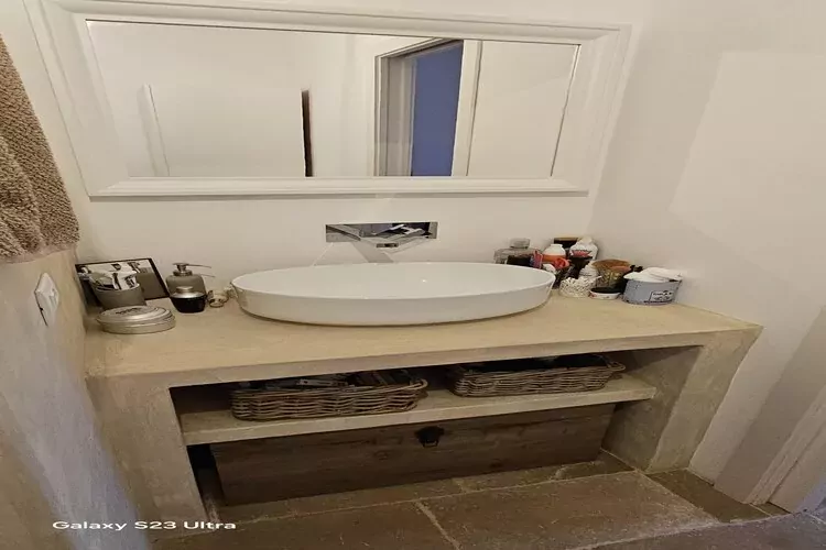 Trullo Milena Fasano-Badkamer