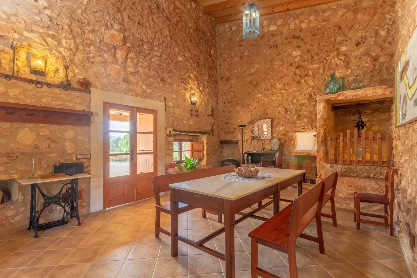 Son Garbi  ,Casa Rural 5StarsHome Mallorca-Eetkamer