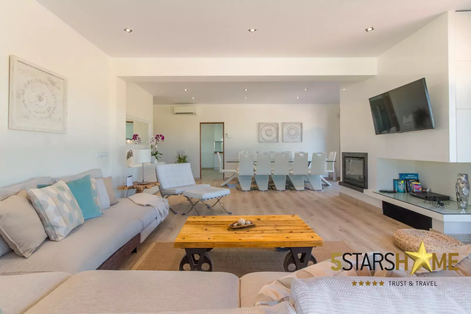 La Tierra, Villa-Finca 5StarsHome Mallorca-Woonkamer