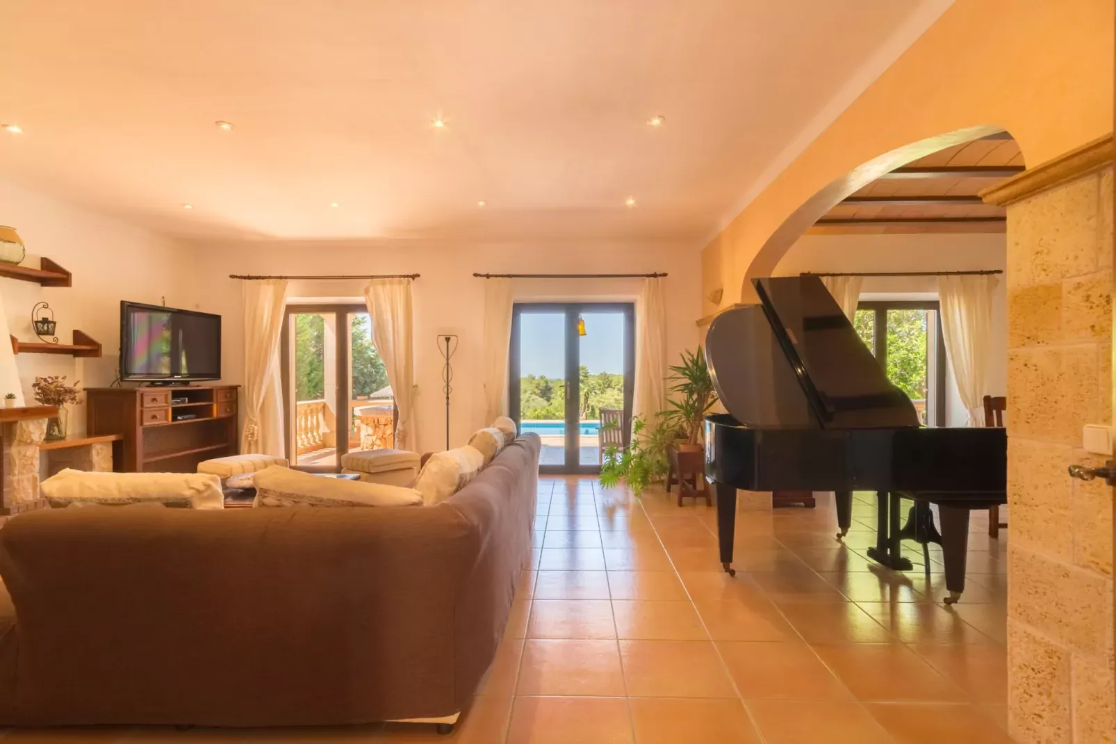 Palleta S'Horta, Finca 5StarsHome Mallorca-Woonkamer