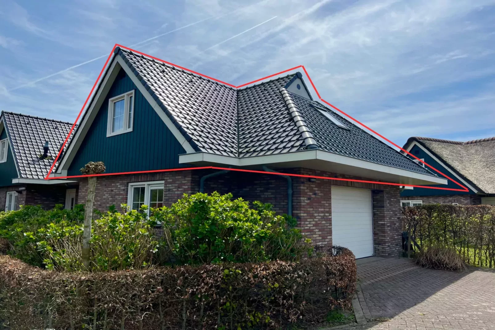 Anzelhoef apartment West-Buitenkant zomer