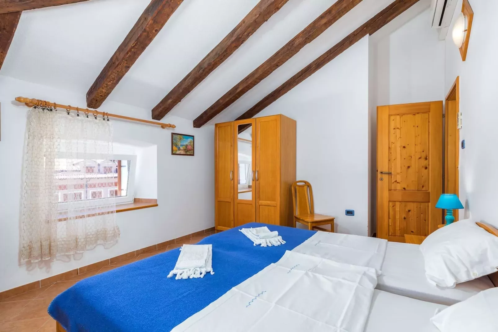 Apartment Venezia (4+2) - Lungomare Cres-Slaapkamer