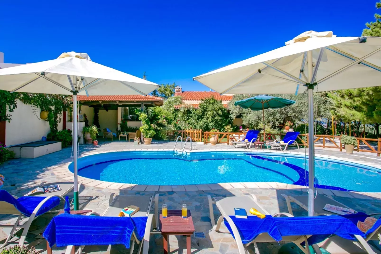 Villa Agapi-Zwembad