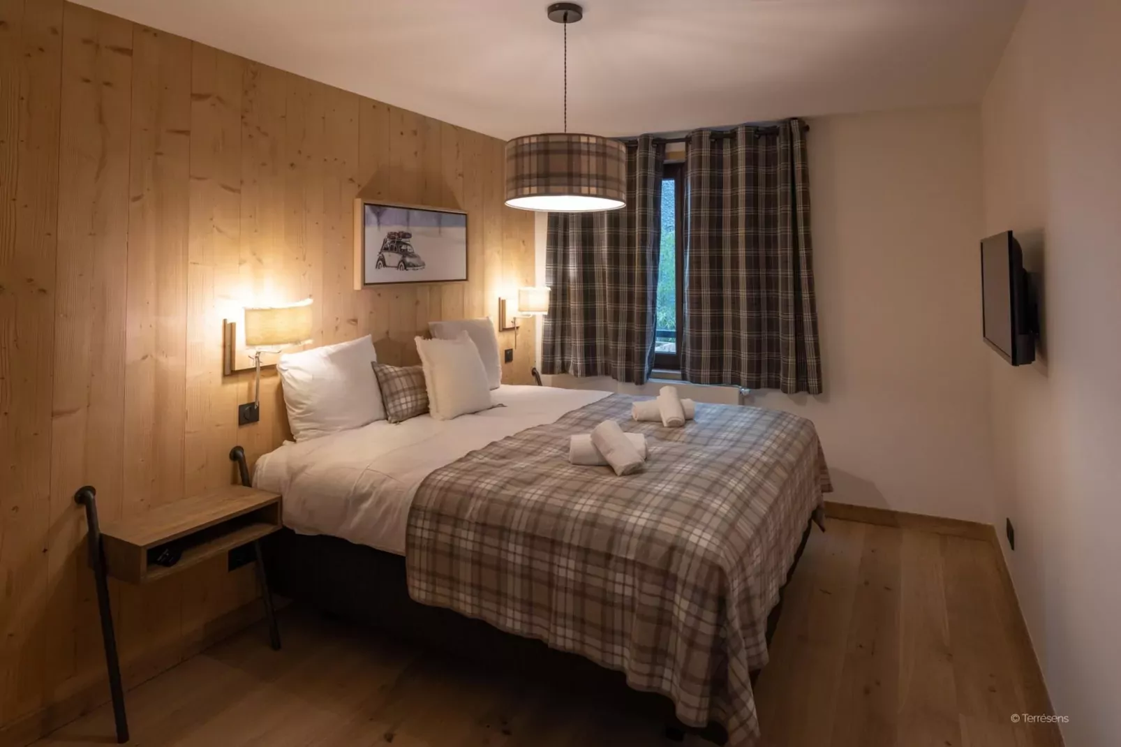SERRE CHEVALIER Le Cristal Lodge-S12S-Slaapkamer