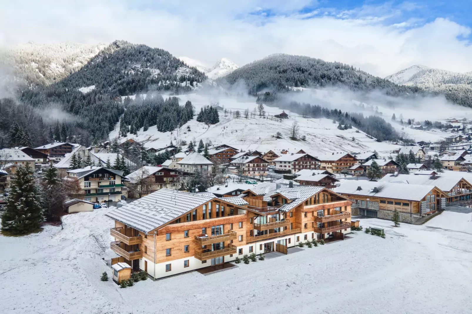 CHAPELLE DABONDANCE Le Flocon Blanc A38P-Exterieur winter