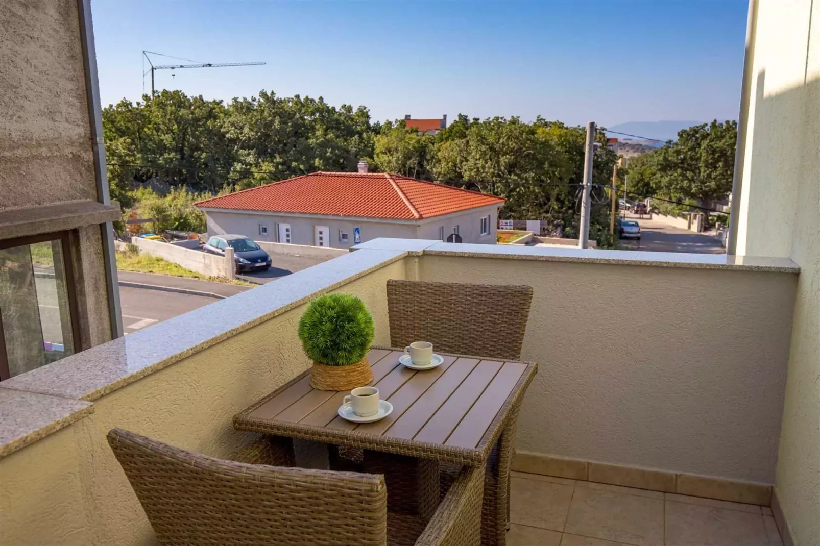 Apartment Slavica 2 - Blue Dream-Terrasbalkon