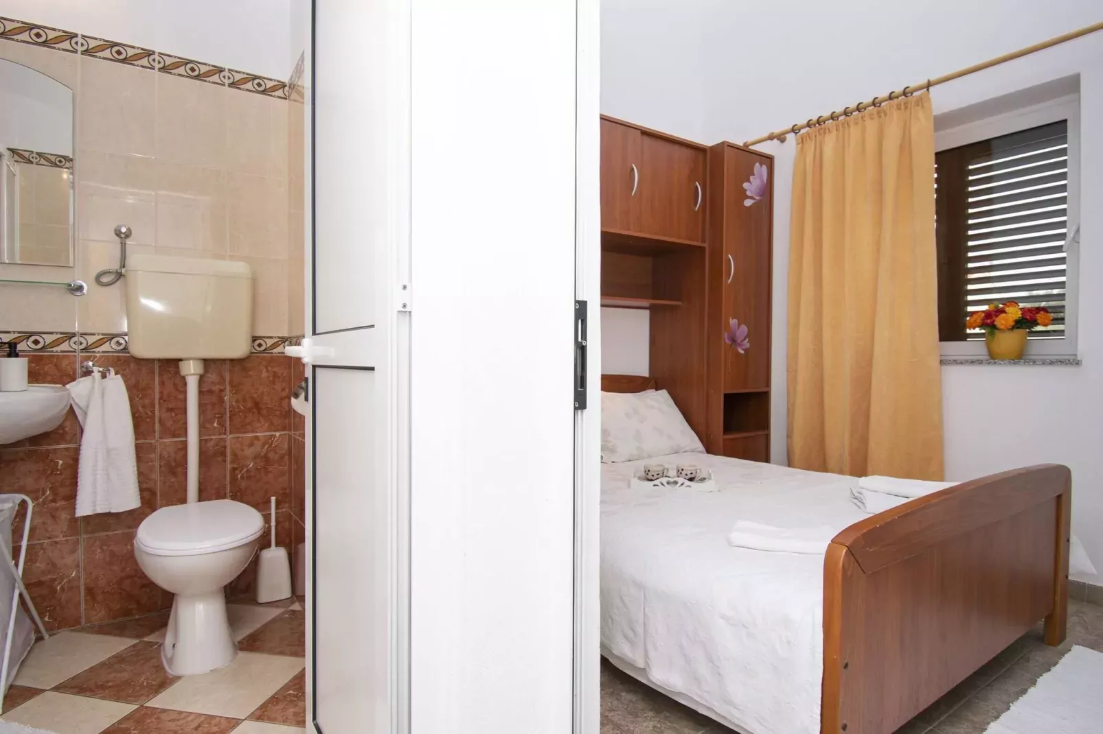 Apartment Meri - two bedroom apartment-Slaapkamer