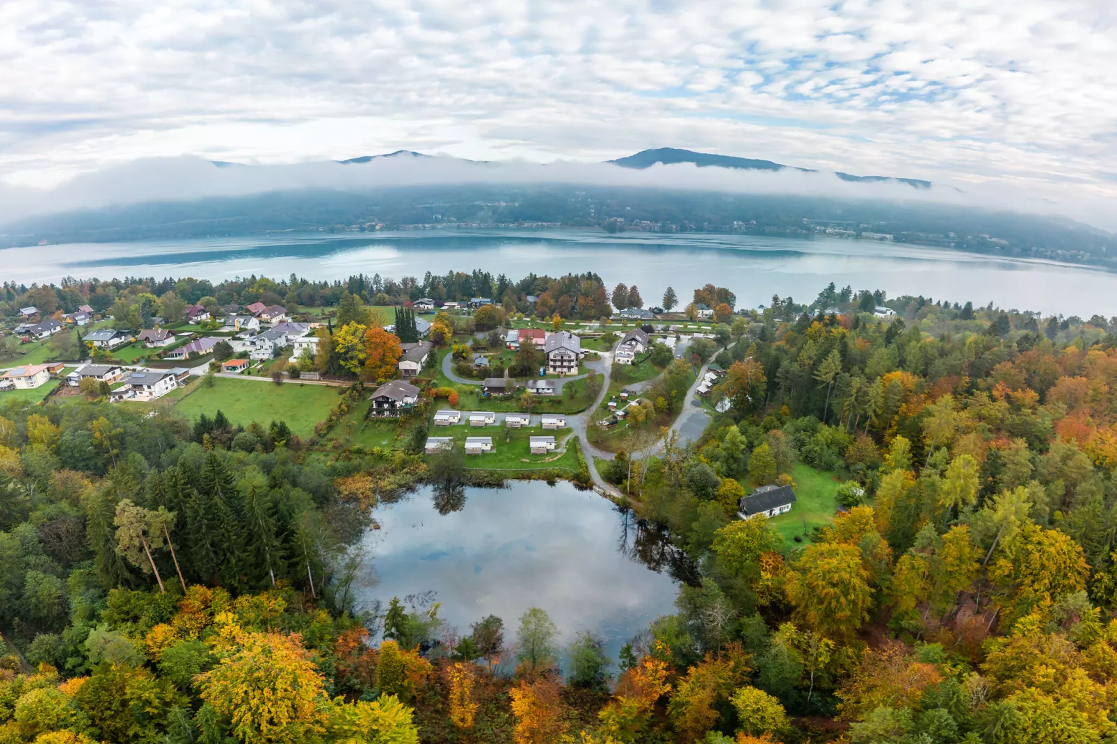 Resort Wörthersee 3-Gebieden zomer 1km