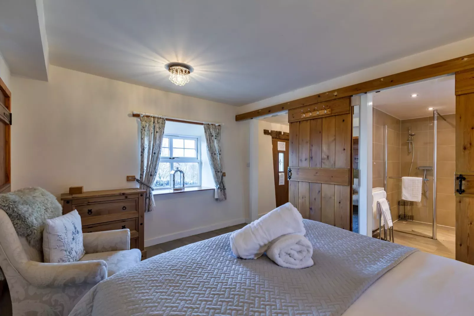 The Stables at Brambles Farm-Slaapkamer