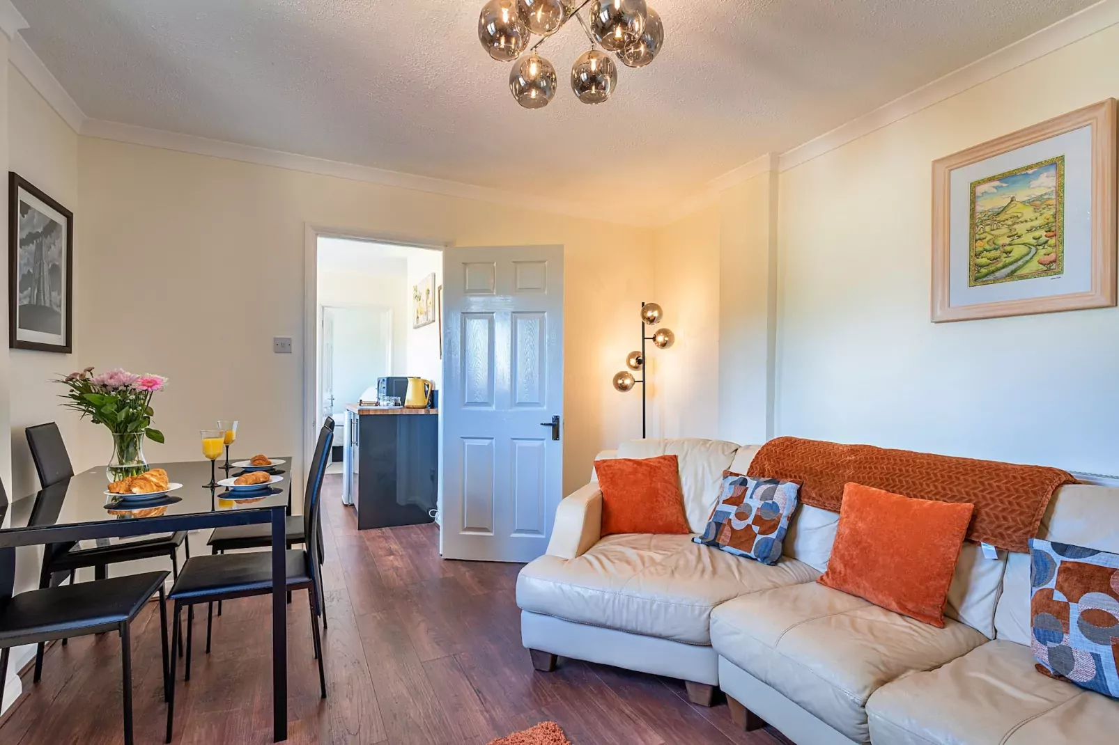 The Annexe at Rosebud Cottage-Woonkamer