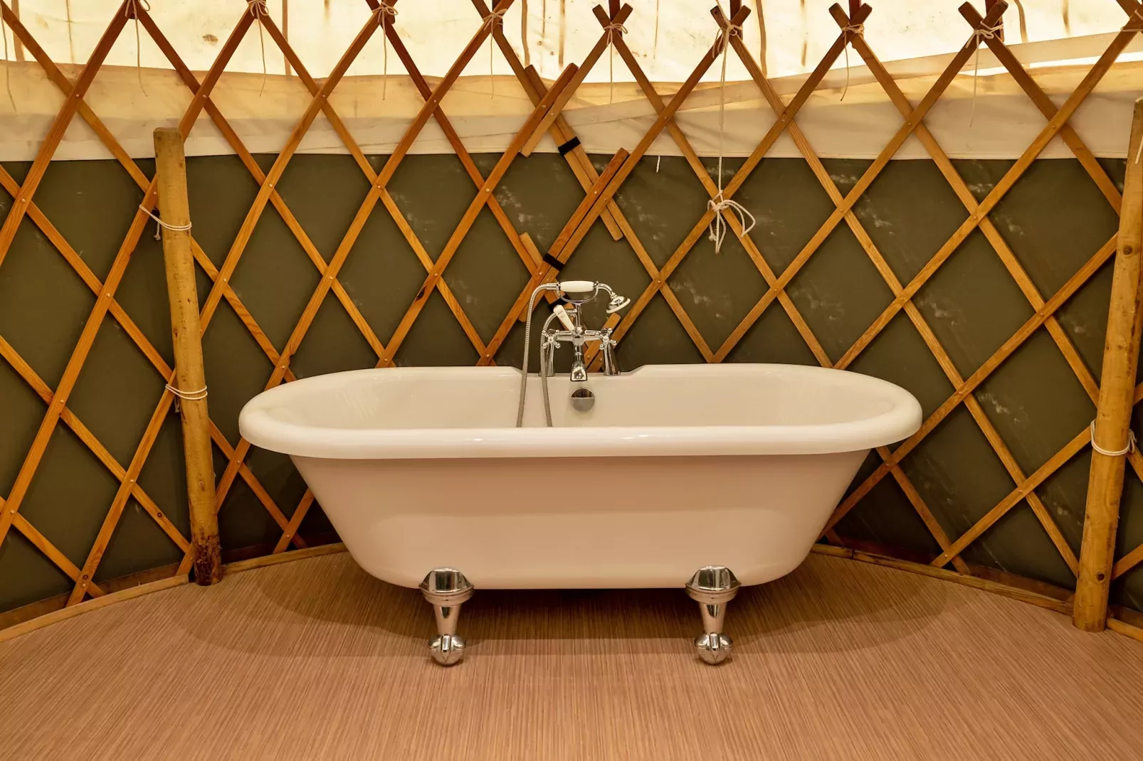 Bramble Yurt-Badkamer