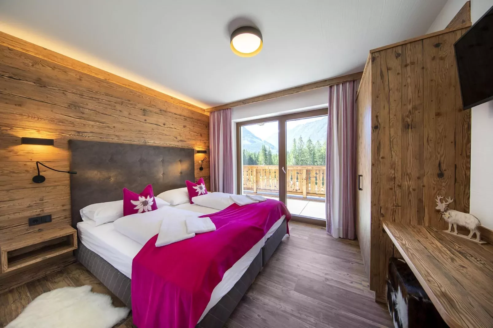 Nationalpark Chalet Reichenbergerspitze-Slaapkamer