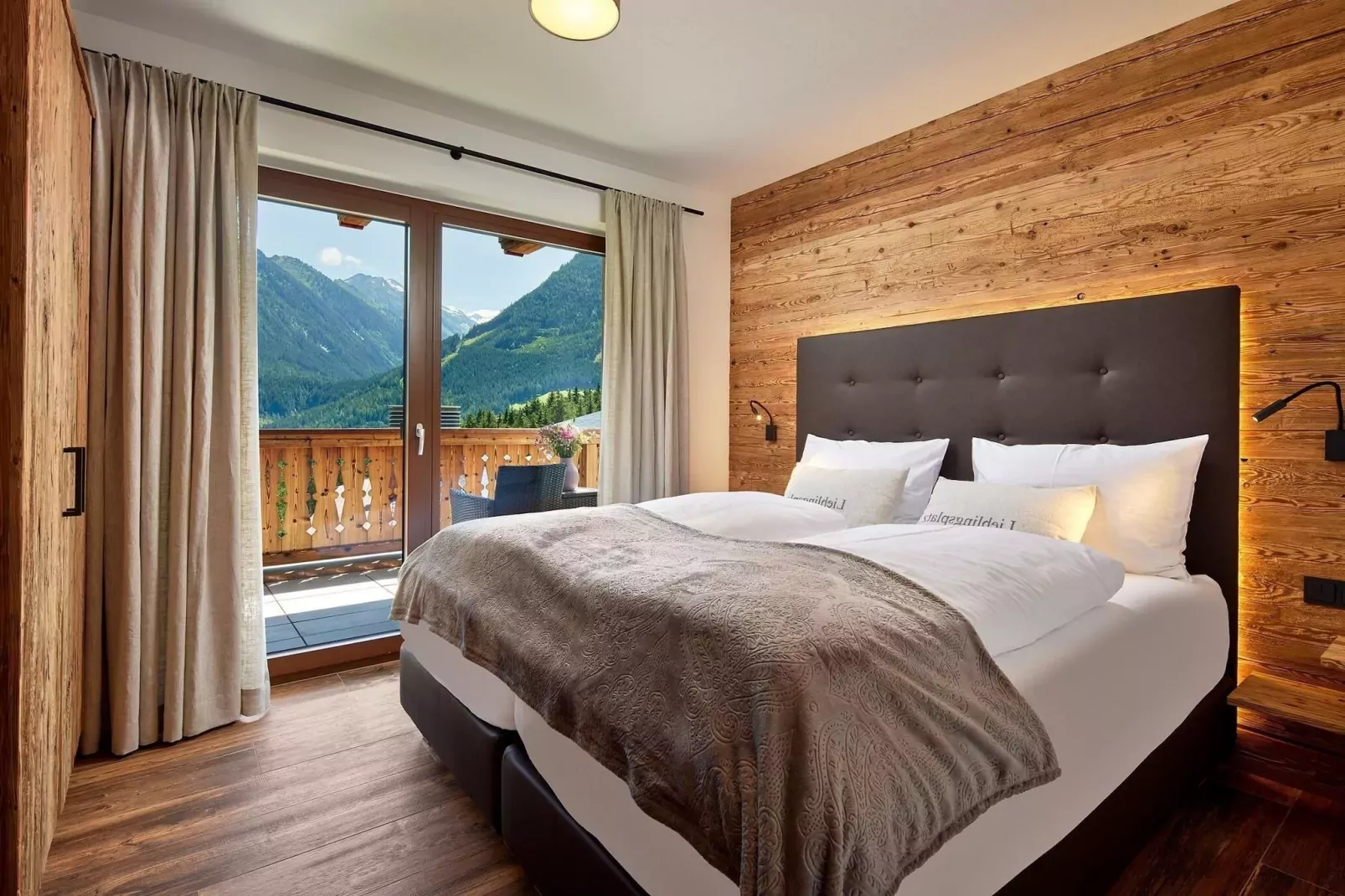 Nationalpark Chalet Gamsspitze-Slaapkamer