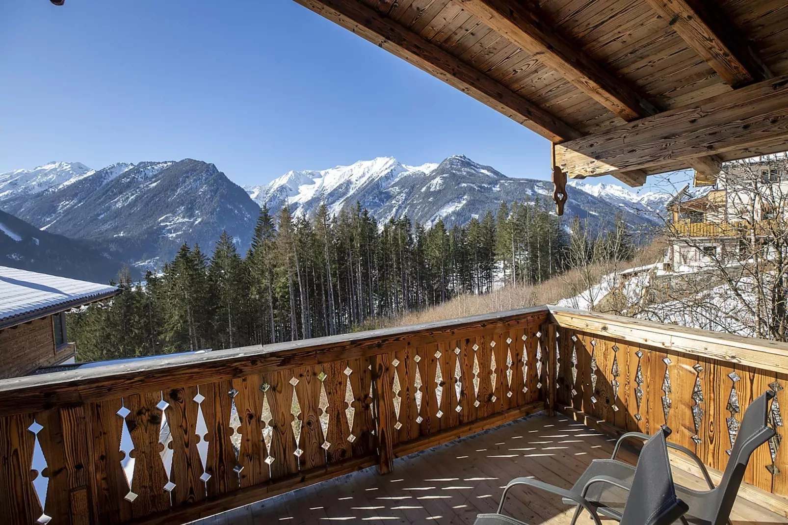 Nationalpark Chalet Grosser Hexenkopf-Terrasbalkon