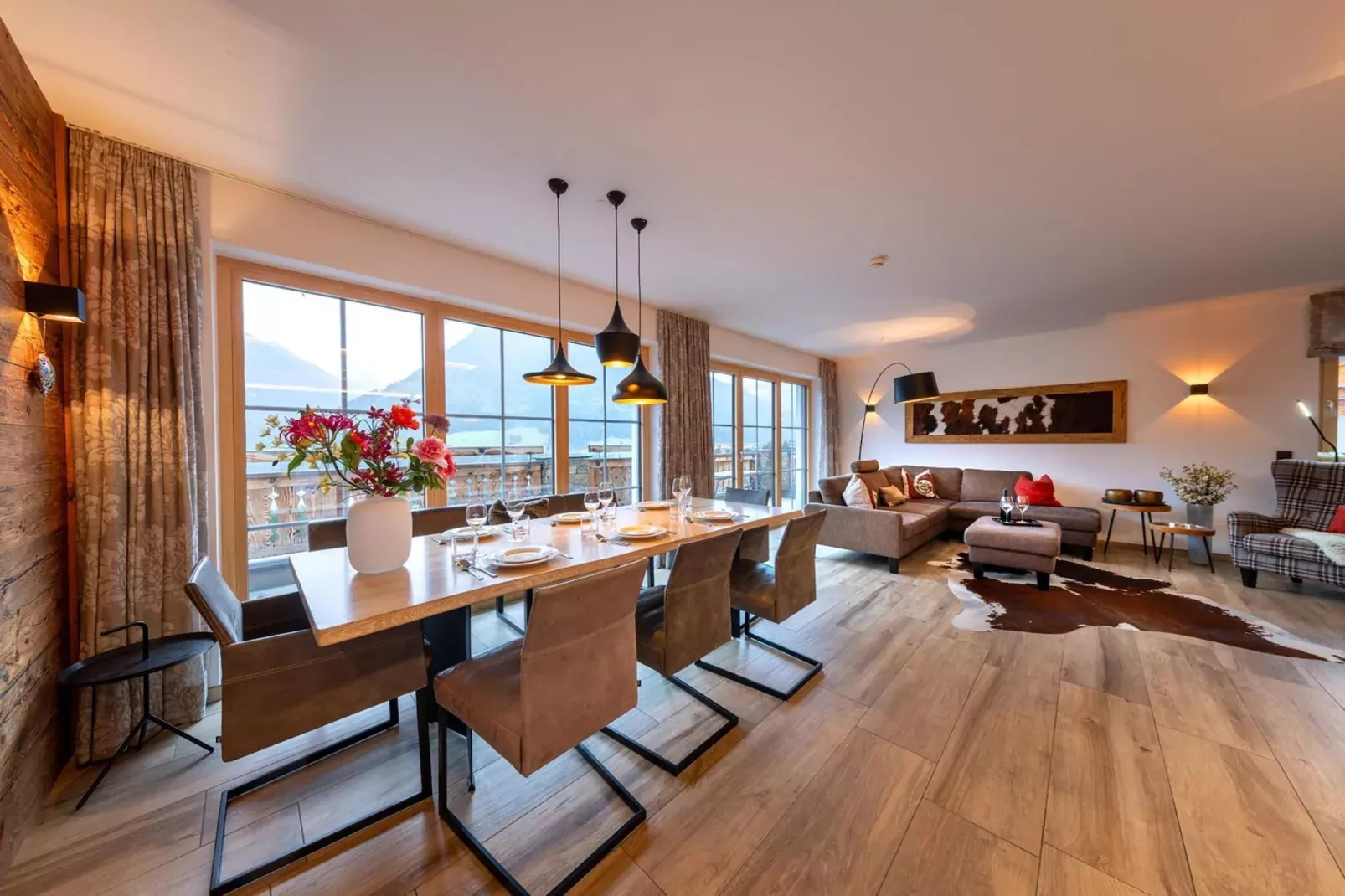 Nationalpark Chalet Schlieferspitze-Eetkamer