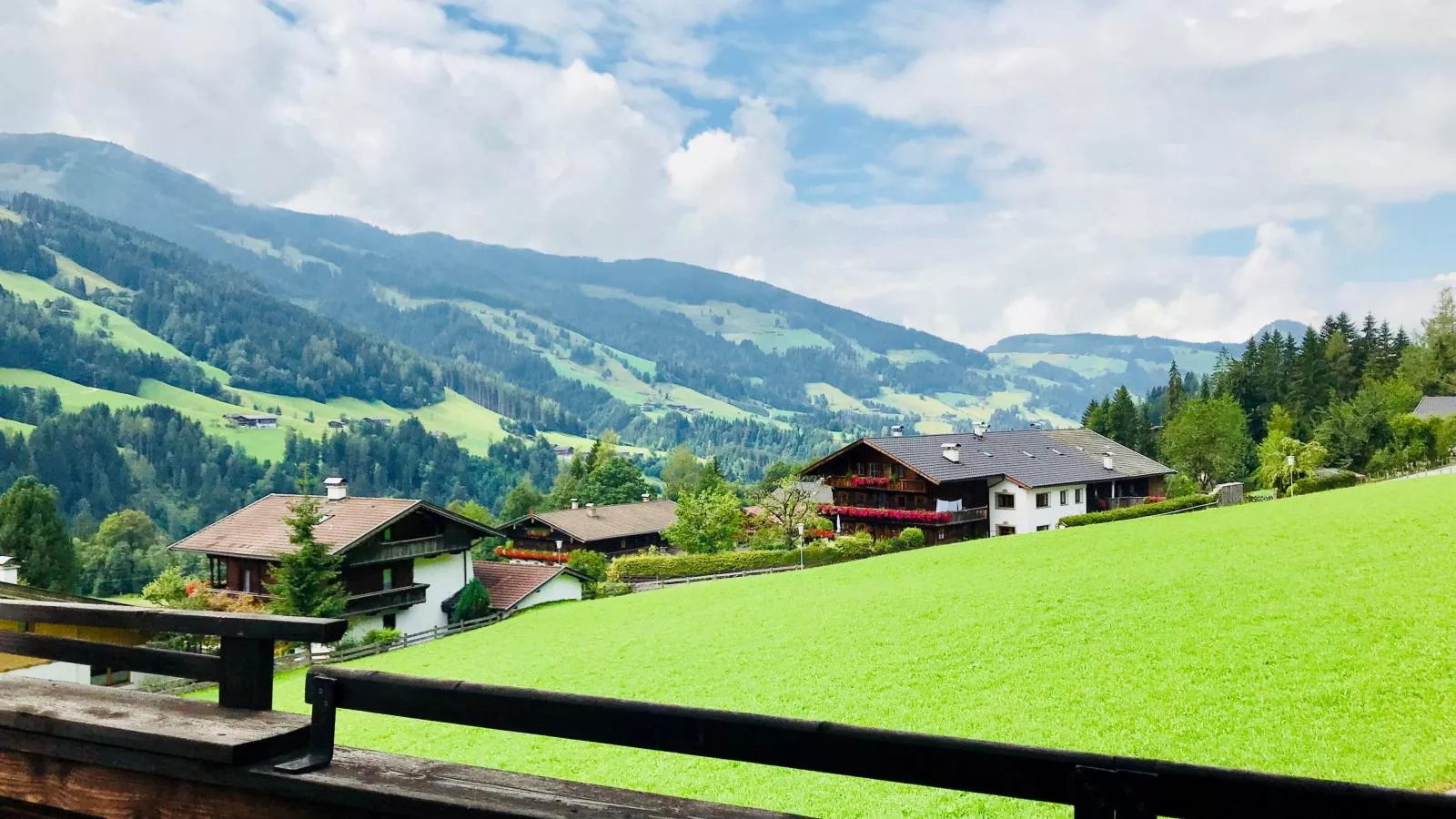 Alpbach Love-Uitzicht zomer