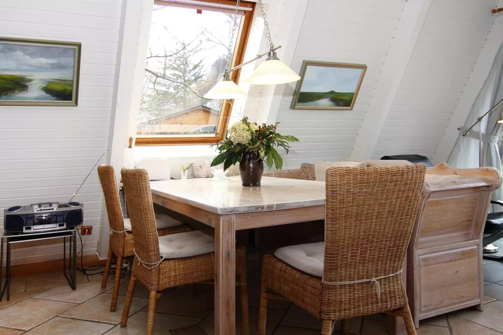 Ferienhaus Damp 90 qm 4 Personen-Eetkamer