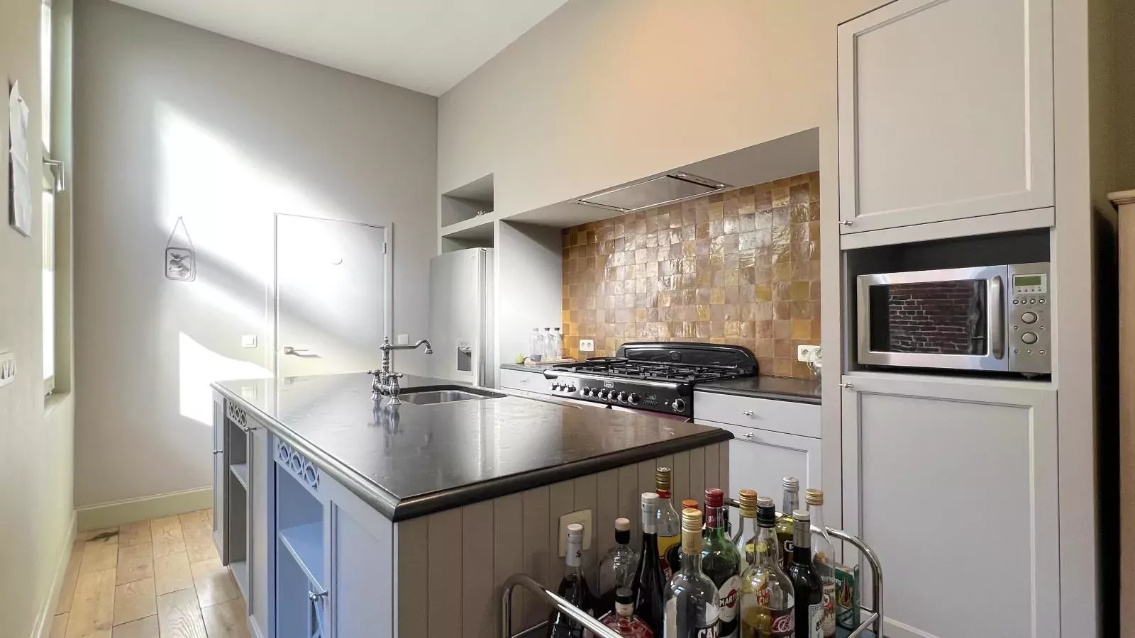 La Maison Bleue petite-Keuken