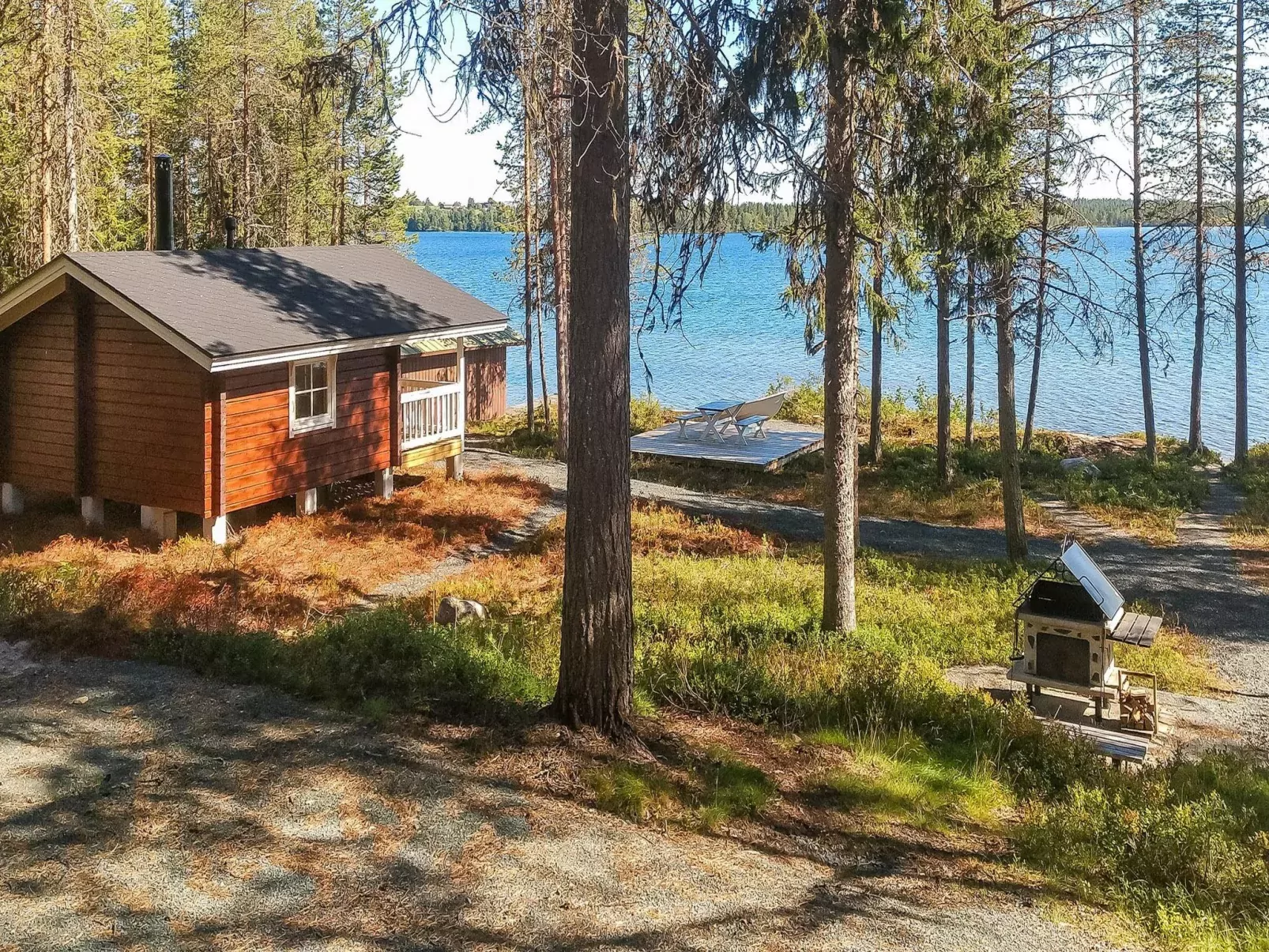 Ylikitkajärvi, kesäkumpu-Buiten
