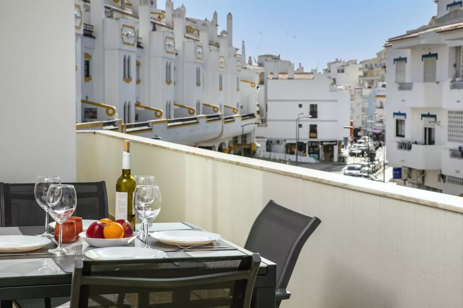 Casa do Mundo - Apartment in center of Carvoeiro-Terrasbalkon